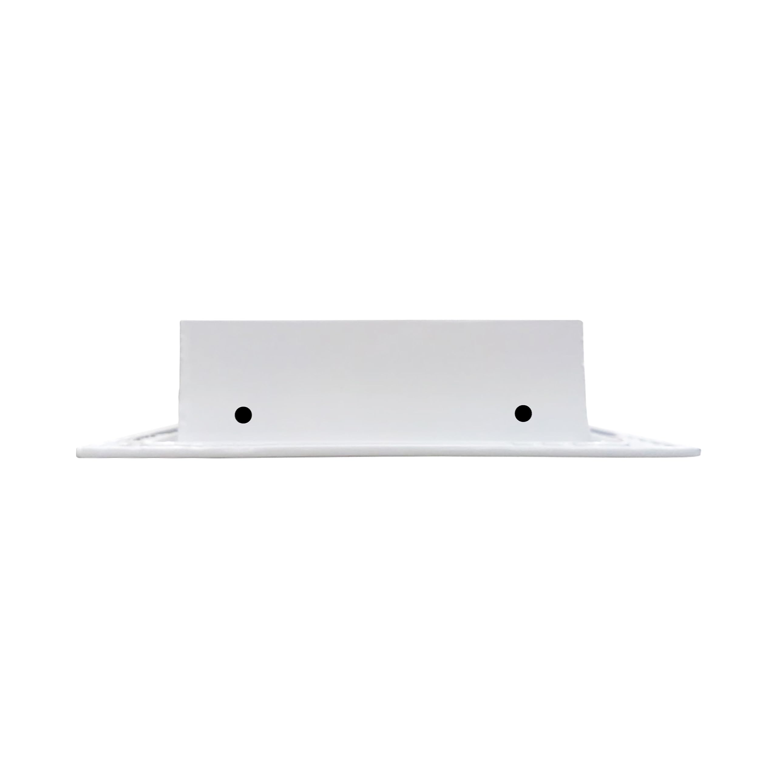 BUILDMART - 6x6 Modern AC Vent Cover - Decorative White Air Vent - Standard Linear Slot Diffuser - Register Grille for Ceiling, Walls & Floors - Texas Buildmart