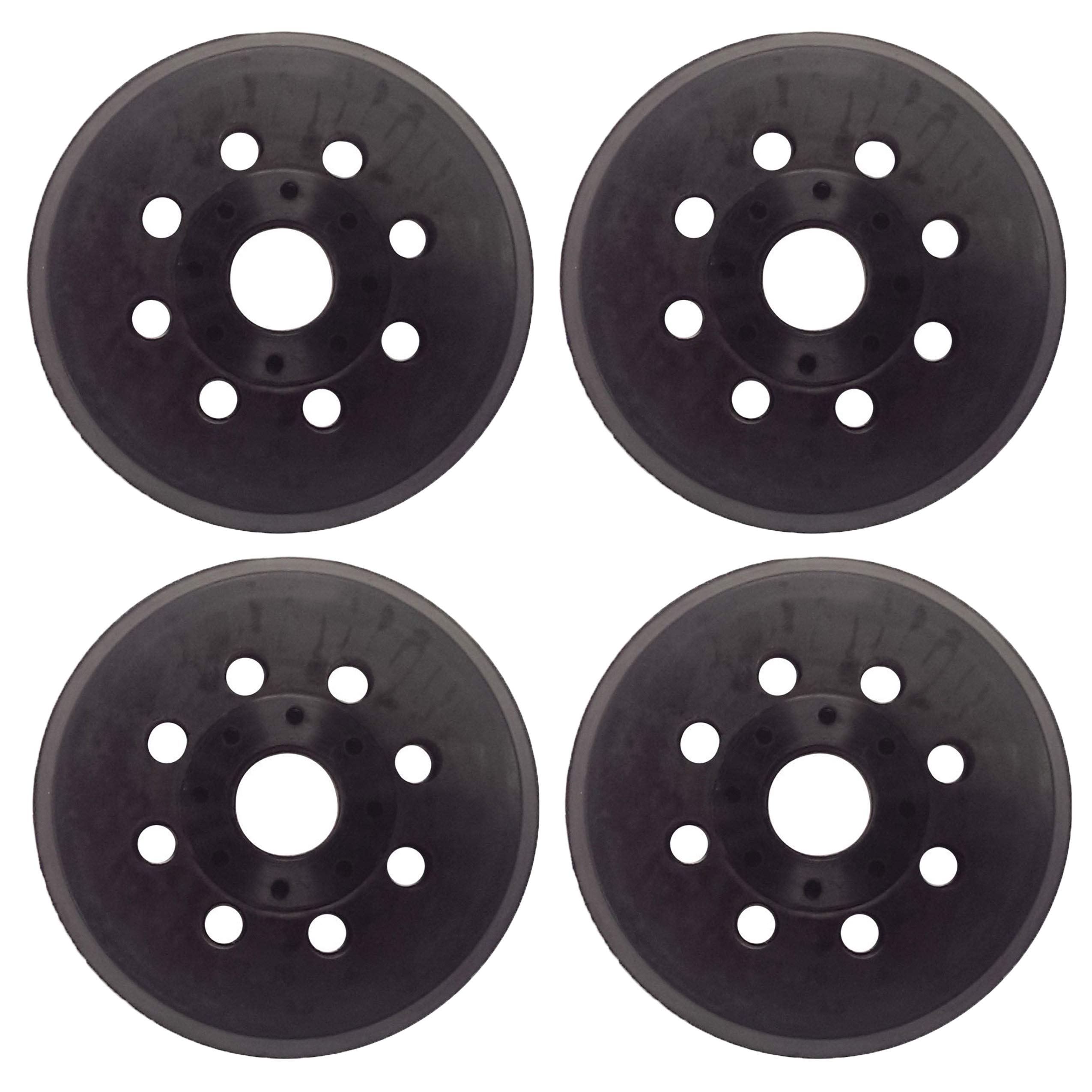 Superior Pads and Abrasives RSP42 5 inch Diameter 8 Vacuum Holes Hook & Loop Sanding Pad Replaces Bosch 2610955945 / RS034-4 Pack