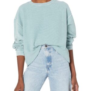 Charles River Apparel womens Camden Crew Neck Sweatshirt, Bay, Medium US