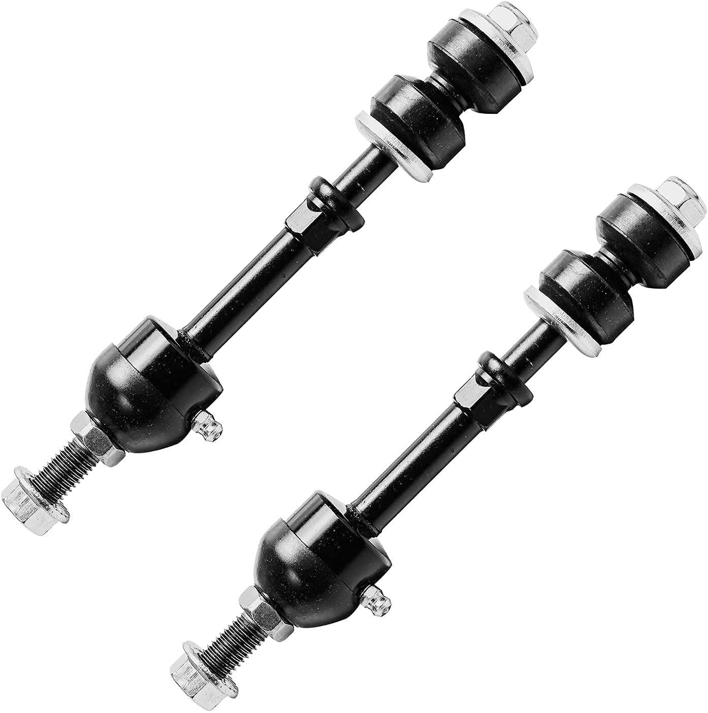 Detroit Axle - Front End 12pc Suspension Kit for 2WD 05-08 Ford F-150 Lincoln Mark LT [Base Payload] 4 Upper Lower Control Arms 2 Sway Bar Links 4 Tie Rods 2 Boots 2005 2006 2007 2008 Replacement