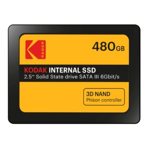 KODAK Internal SSD X150, Yellow, 480 GB