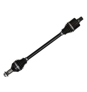 superatv adr rear axle for 2010-2014 polaris ranger xp 800 / crew | 1 rear axle | precision components, top notch grease, heavy duty rubber boots | cost effective axle to meet & exceed your oem axle!