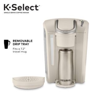 Keurig K-Select Single-Serve K-Cup Pod Coffee Maker, Sandstone