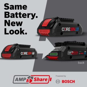 BOSCH GXS18V-11N25 CORE18V Starter Kit - (2) 4.0 Batteries & Charger