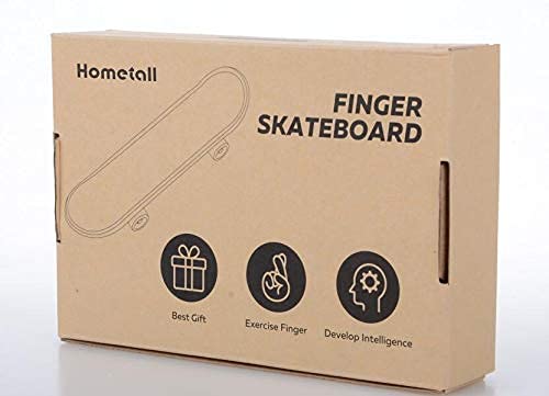 HOMETALL Finger Skateboards for Kids Set of 12, Mini Skateboard Fingerboards 12 Pieces Finger Toys Pack, Gifts for Kids Children Finger Skater