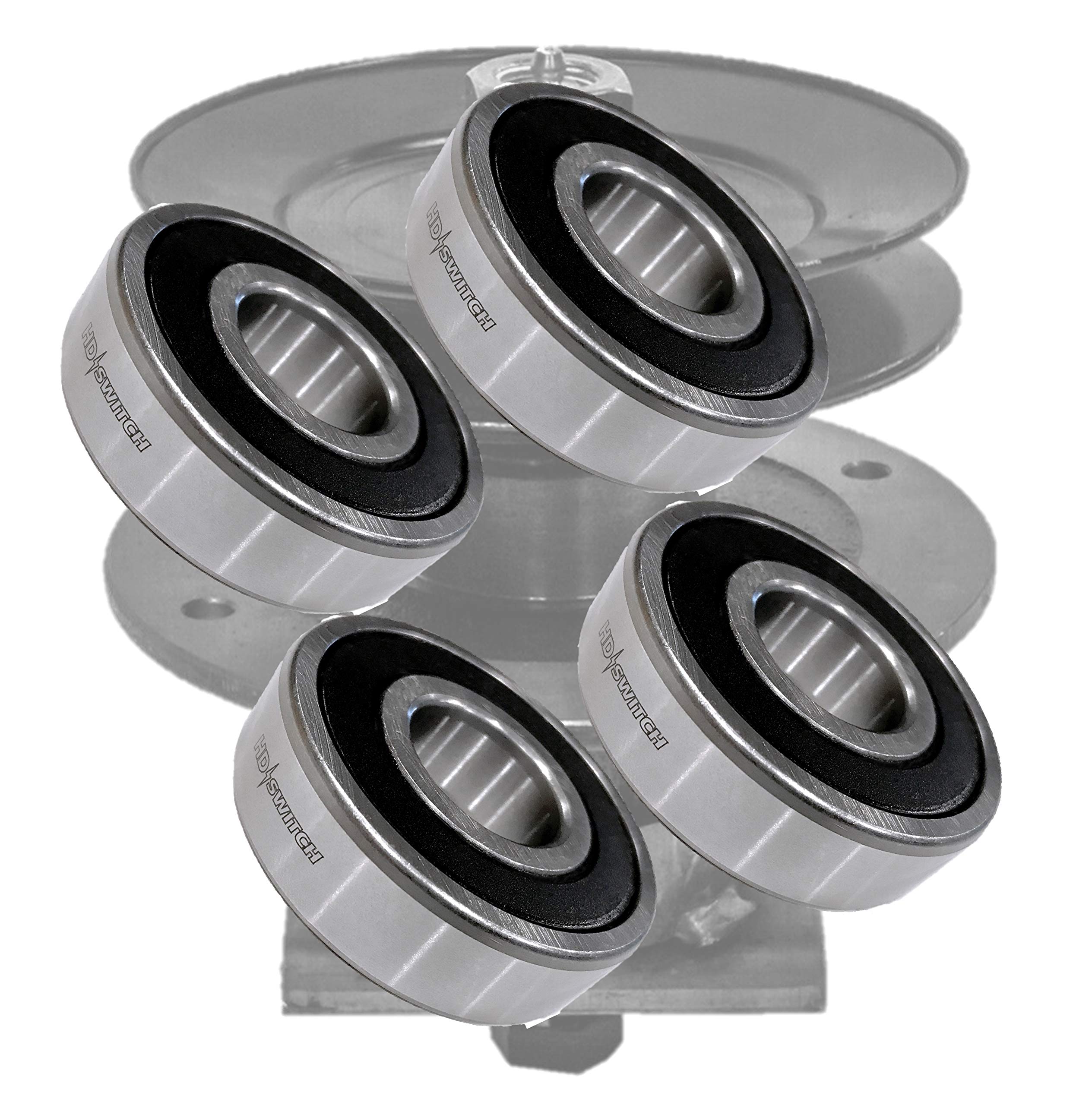 HD Switch (4 Pack) Deck Spindle Rebuild Bearing Replaces Toro 100-3977, 99-3934, 105-6173, 67-7590, 100-3974, 54-0010, Z147, Z148, Z150