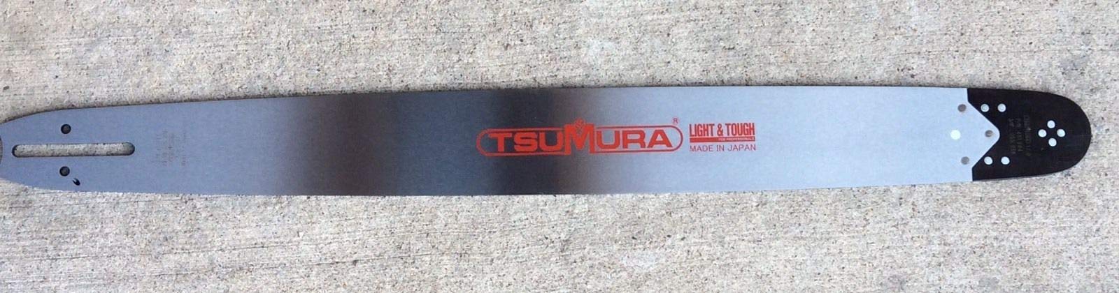 "Tsumura 24"" Guide Bar 3/8-050-84DL Compatible with Makita, Husqvarna, Jonsered, Dolmar 240RNDD009", Standard, 24"" bar" (459FV4)