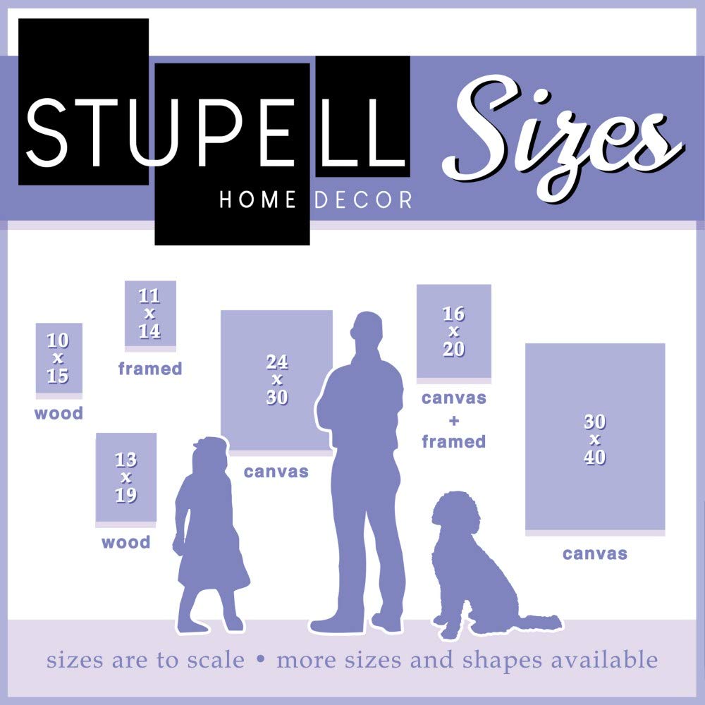 Stupell Industries Grey Be Your Self Typography Over Floral Wall Plaque, 10 x 15, Multi-Color