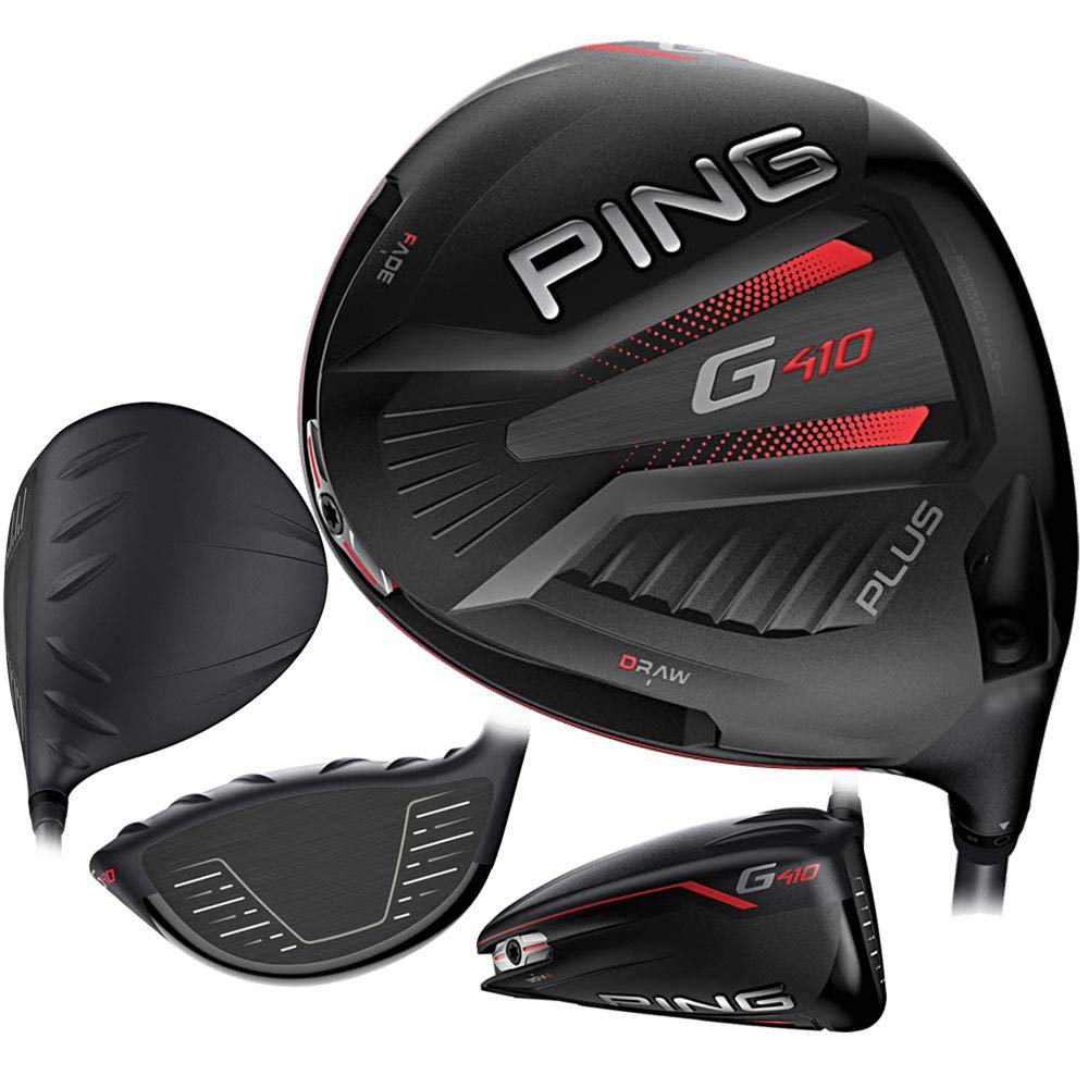 PING G410 Plus Driver (Right, ALTA CB Red Graphite, Regular, 10.5)