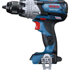 BOSCH GSB18V-755CN 18V EC Brushless Connected-Ready Brute Tough 1/2 In. Hammer Drill/Driver (Bare Tool)