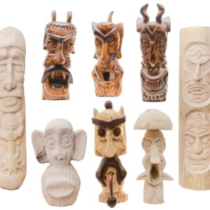 CanUsa Brand Basswood Carving Wood Blocks from Wisconsin USA. Whittling Wood Carving Wood Blocks for Carving. Contains Two Large Basswood Carving Blocks and Eight Small.