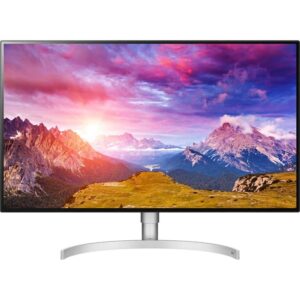 LG 32BL95U-W 32" LED LCD Monitor - 16: 9-3840 X 2160-450 Nit - 4K UHD - Speakers - HDMI - DisplayPort - USB, Black