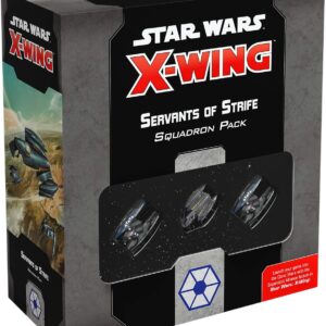 Star Wars X-Wing 2nd Edition Miniatures Game Servants of Strife SQAUDRON PACK | Strategy Game for Adults and Teens | Ages 14+ | 2 Players | Average Playtime 45 Minutes | Made by Atomic Mass Games