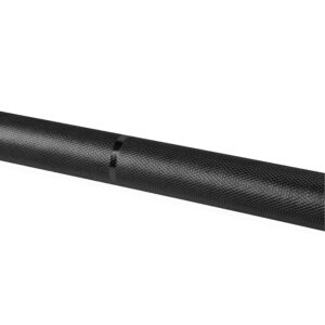 CAP Barbell 57" Standard Solid Threaded Bar with Star-Lock Collars, 1-inch