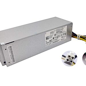 Ratuforez New 240W Power Supply for Dell Optiplex 3050 5050 7050 Mini Tower L240ES-00 H240ES-02 HU240AS-02 H240NM-00 H240NM-02 HU240AS-00 P/N:J61WF DK87P F484X DW3M7 HT04K