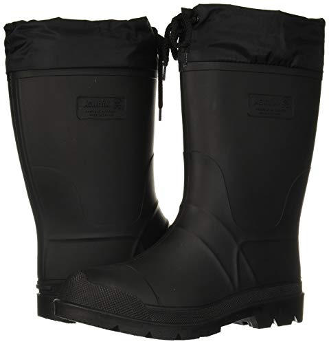 Kamik Men's Forester Cold-Weather Boot, Black/Black Sole, 7