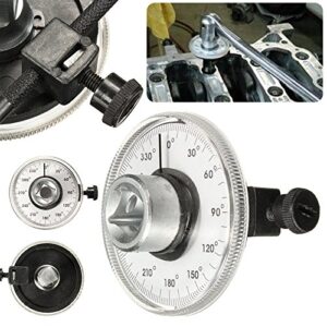 mokylor 360° adjustable 1/2" drive torque angle gauge, torquemeter wrench set,professional measurer tool