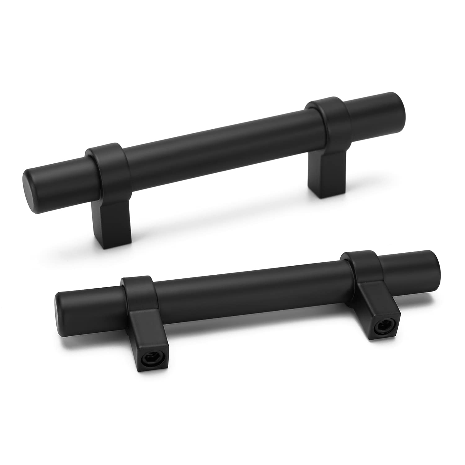 Peaha Kitchen Cabinet Handles Black Cabinet Pulls 5 Pack Matte Black Cabinet pulls 3 Inch Cabinet Hardware Kitchen Cabinet pulls for Cabinets Black Drawer Pulls