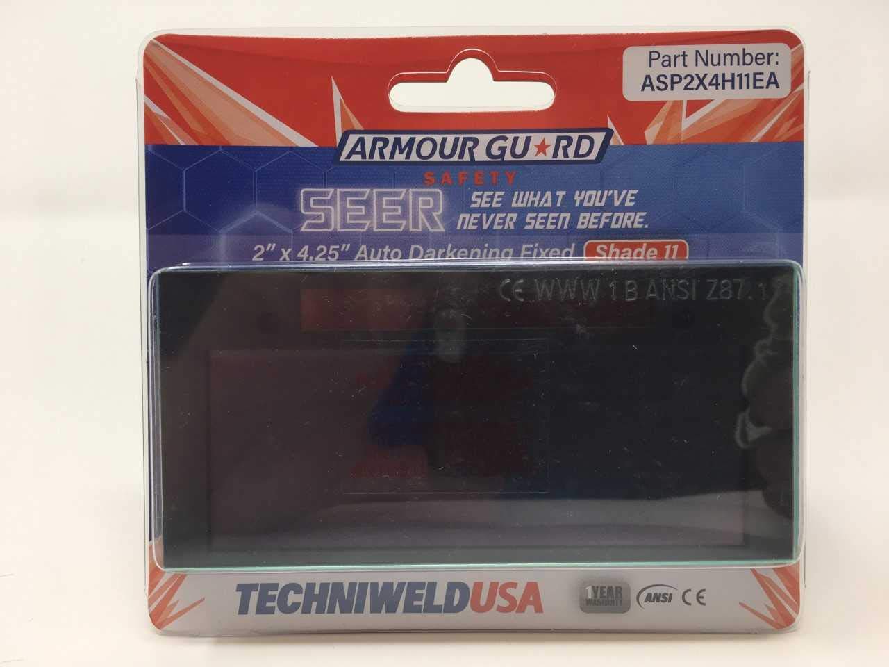 Techniweld Seer Solar Auto Welding Lens Shades 9, 10,11, or 12 Shade 3 Off (SHADE 10), 2 X 4.25