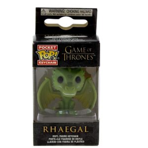 Funko POP Pop! Keychains: Game of Thrones - Rhaegal, Multicolor, us one-Size