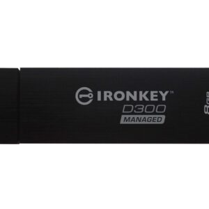 Kingston - IKD300SM/32GB - MF IKD300SM 32GB 32GB D300SM AES 256 XTS Encrypted USB Drive Retail