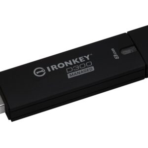 Kingston - IKD300SM/32GB - MF IKD300SM 32GB 32GB D300SM AES 256 XTS Encrypted USB Drive Retail