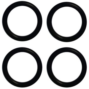 4 pack 7170288 o-rings - 7337571 kit plus 1 gram silicone o-ring lubricant