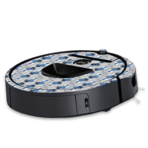 MightySkins Skin Compatible with iRobot Roomba i7 Robot Vacuum - Galaxy Bots | Protective, Durable, and Unique Vinyl Decal wrap Cover | Easy to Apply, Remove, and Change Styles | Made in The USA