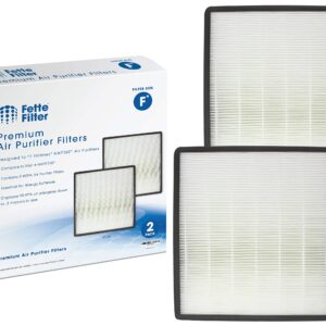 Fette Filter - Air Purifier True HEPA Filter F Compatible with Holmes HAP769. Compare to Part # HAPF700 (2 Pack)