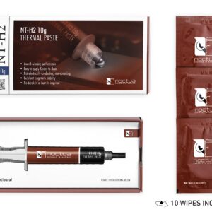 Noctua NT-H2 10g, Thermal Computer Paste incl. 10 Cleaning Wipes (10g)