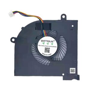 quetterlee replacement new laptop cpu cooling fan for msi gs65 gs65vr ws65 p65 ms-16q1 ms-16q2 ms-16q3 ms-16q4 ms-16q5 series 16q2-cpu-cw cpu fan