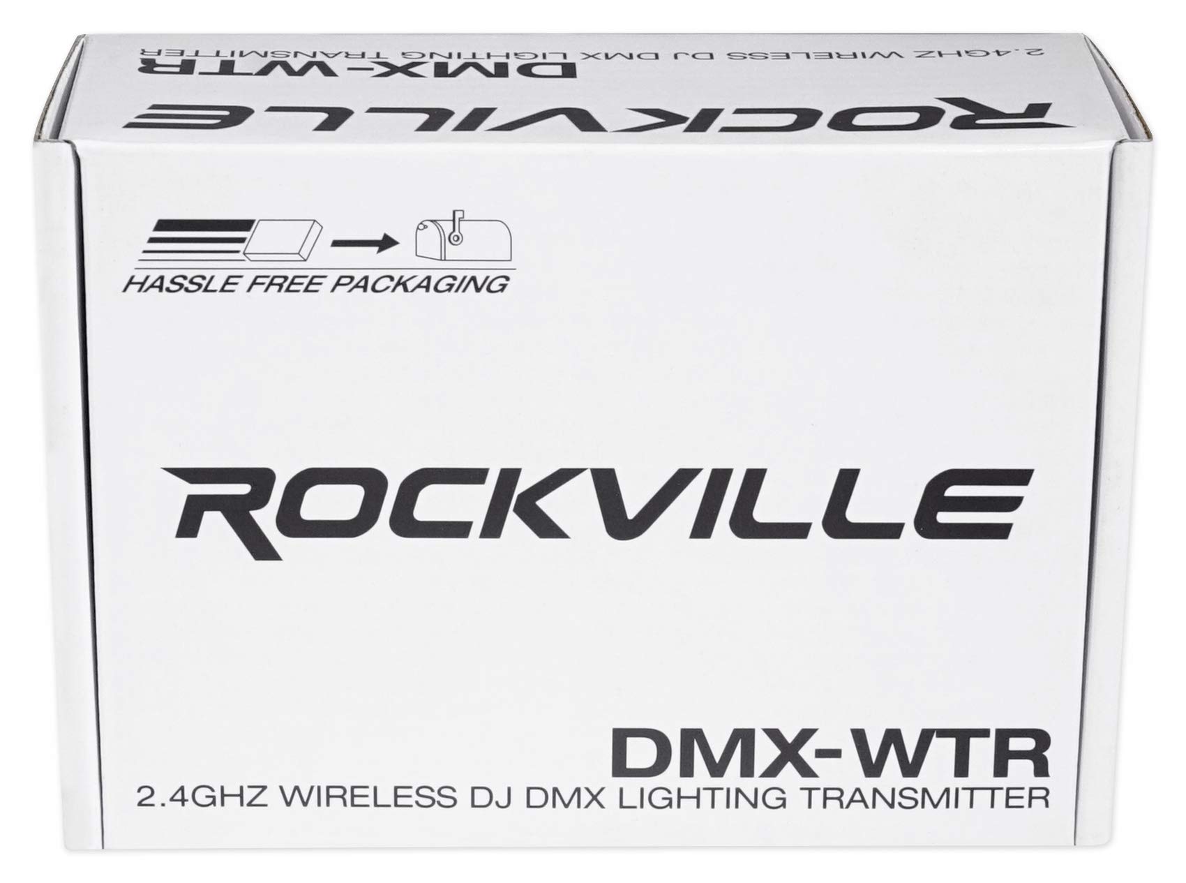 Rockville DMX-WTR Wireless DJ DMX Lighting Transmitter+2) Receivers