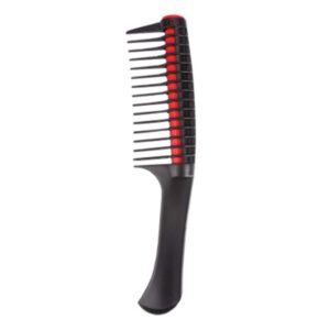 KAISIDA Professional Anti Splicing Detangling Roller Comb, Integrated Roller Hair Comb，Professional Hair Dyeing Comb, Hair Daily Care Comb