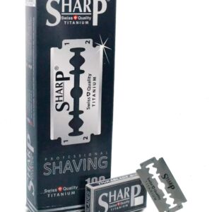 Durablade 100 Sharp Titanium Double Edge Razor Blades For Safety Razor - Men's Safety Razor Blades For Shaving For Men For A Smooth And Clean Shave (1 Year Supply)