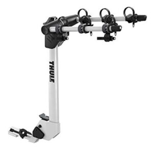 Thule Helium Pro Hanging Bike Rack - Carries 3 Bikes - Lightweight Hitch Bike Rack - Fits 2" and 1.25" receivers - Quick Tool-Free Installation - Tilts for Trunk Access - 112lb Load Capacity