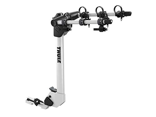 Thule Helium Pro Hanging Bike Rack - Carries 3 Bikes - Lightweight Hitch Bike Rack - Fits 2" and 1.25" receivers - Quick Tool-Free Installation - Tilts for Trunk Access - 112lb Load Capacity