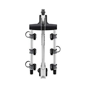 Thule Helium Pro Hanging Bike Rack - Carries 3 Bikes - Lightweight Hitch Bike Rack - Fits 2" and 1.25" receivers - Quick Tool-Free Installation - Tilts for Trunk Access - 112lb Load Capacity