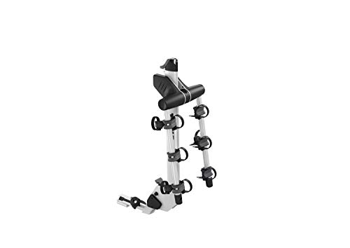 Thule Helium Pro Hanging Bike Rack - Carries 3 Bikes - Lightweight Hitch Bike Rack - Fits 2" and 1.25" receivers - Quick Tool-Free Installation - Tilts for Trunk Access - 112lb Load Capacity