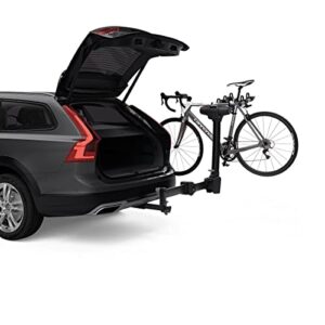 Thule Apex XT Swing Away Hanging Hitch Bike Rack, 4 Bike, Perfect for Traveling with Multiple Bikes - Quick, Tool-Free Installation, Suitable for a Wide Variety of Bike Sizes and Frame Styles