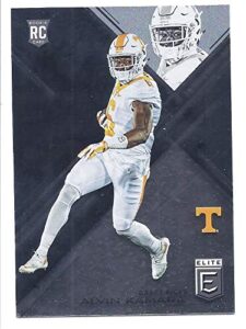 alvin kamara 2017 panini elite draft picks #156 rookie card rc tennessee volunteers new orleans saints football