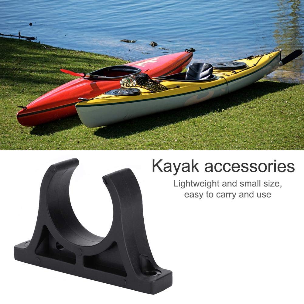 Dilwe Oar Holder Kayak Paddle Holder, 1 Pair Paddle Clip Holder Oar Keeper Mount Holder for Canoes Kayaks Boats