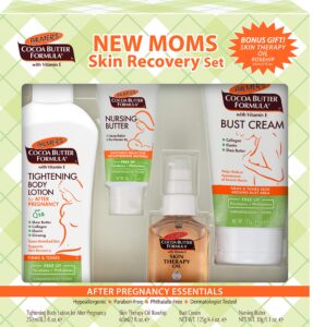 palmer's cocoa butter formula new moms skin recovery set (set of 4)