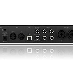 IK Multimedia AXE I/O premium 2-in 5-out 24-bit, 192 kHz USB audio interface for Mac/PC with advanced guitar tone shaping, Hi-Z re-amp out and massive AmpliTube and TONEX software bundle