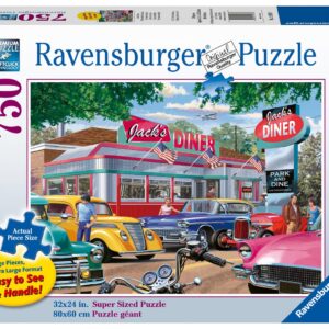 Ravensburger Meet You at Jack's Jigsaw Puzzle - 750 Large Unique Pieces | Softclick Technology for Perfect Fit | Anti-Glare Surface | Ideal Gift for Puzzle Enthusiasts