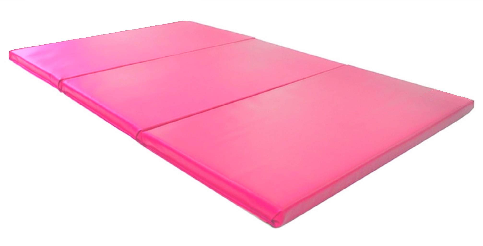 X-Factor 5 Ft Horizontal Bar Athletic Teens Adjustable Gymnastics Children Junior Training Kip Bars Pink with 4Ft x 6Ft Gymnastic Mat Set