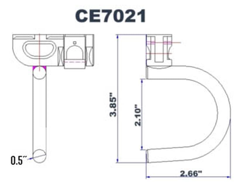 Cargo Equipment Corp. L Track Hooks (SM)