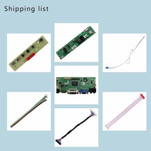 HDMI VGA Audio Controller Board for 1920x1080 LM215WF4-TLE9 LM230WF5-TLD1 M236HGE-L10 30Pins LVDs LCD Screen 21.5" 23" 23.6"