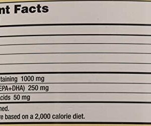 Kirkland Signature hgar Fish Oil Concentrate 2 Pack, 400 Count (Pack of 2)