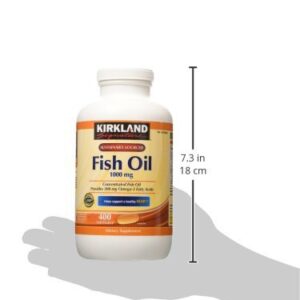 Kirkland Signature hgar Fish Oil Concentrate 2 Pack, 400 Count (Pack of 2)