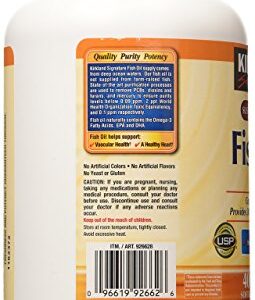 Kirkland Signature hgar Fish Oil Concentrate 2 Pack, 400 Count (Pack of 2)